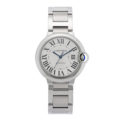 Cartier Stainless Steel 36mm Ballon Bleu De Cartier Automatic Watch 1 of 5