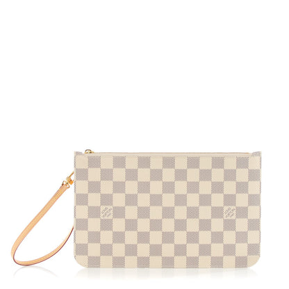 Louis Vuitton Damier Azur Neverfull MM GM Pochette 1 of 7