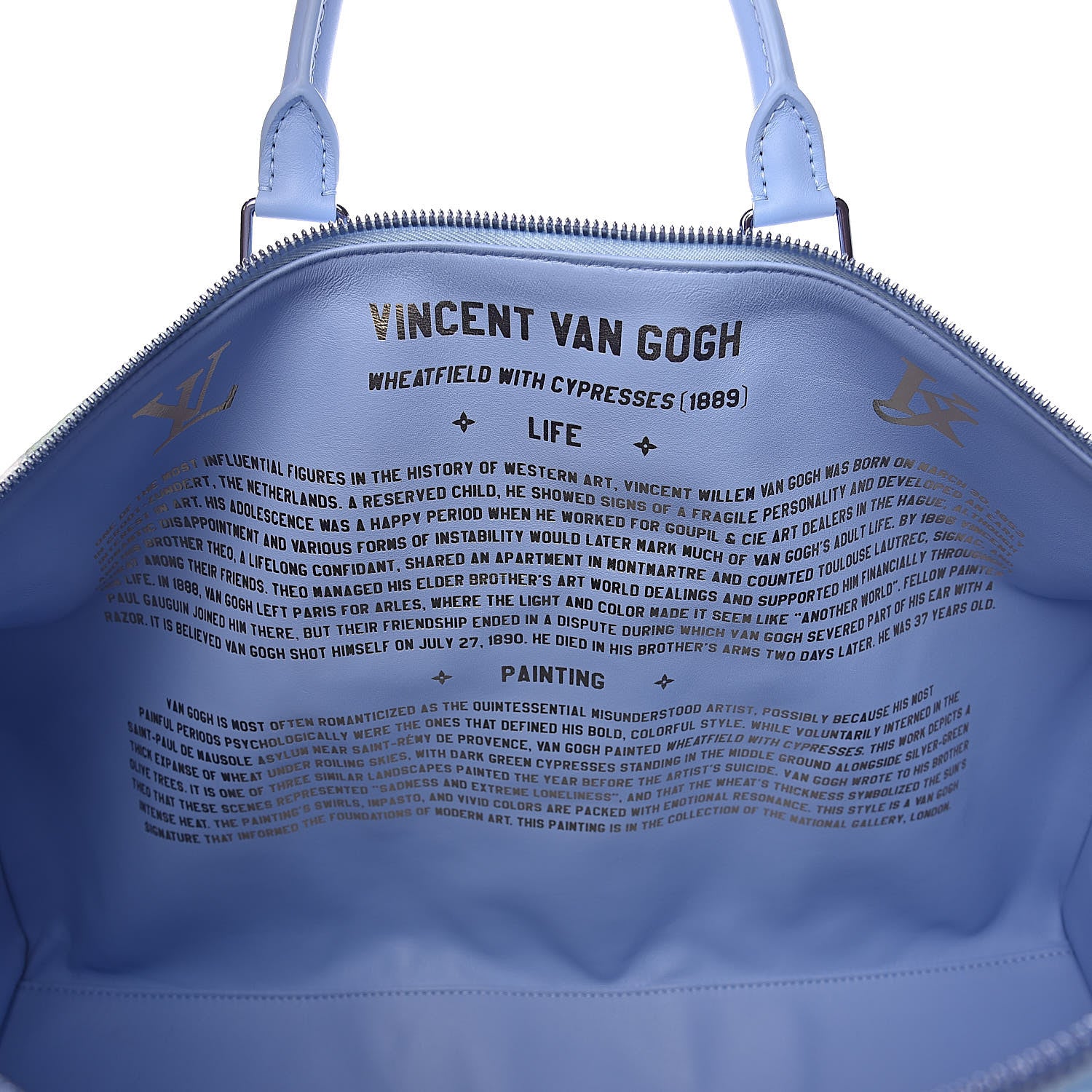 Louis Vuitton Masters Van Gogh Keepall Bandouliere 50 6 of 11