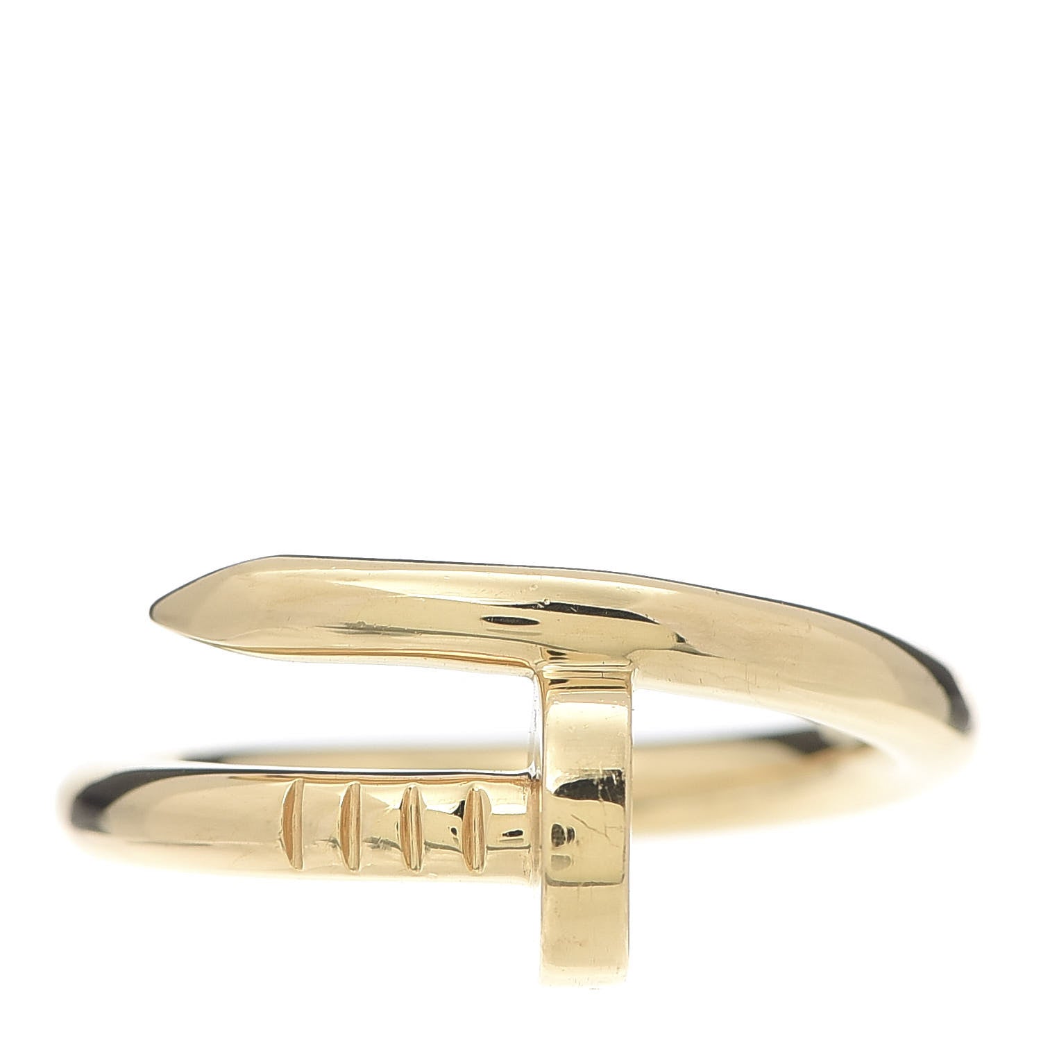Cartier 18K Yellow Gold Juste Un Clou Ring 54 7 1 of 7