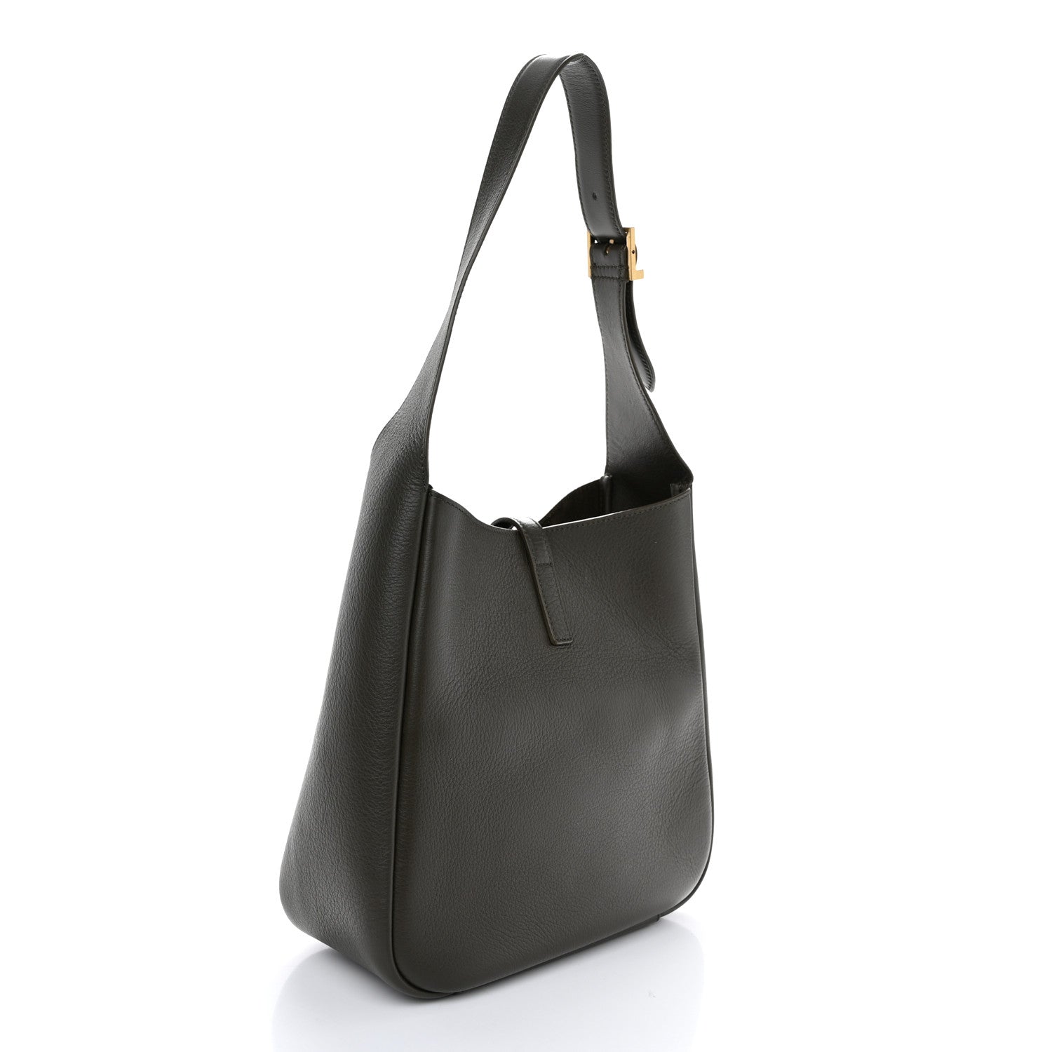 Saint Laurent Smooth Calfskin Small Le 5 A 7 Soft Hobo Light Musk 3 of 10