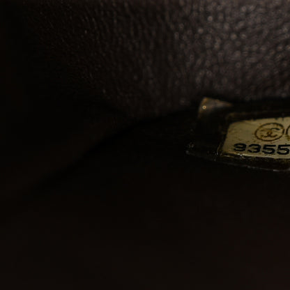 Chanel Tweed Quilted Medium Double Flap White Brown 7 of 12