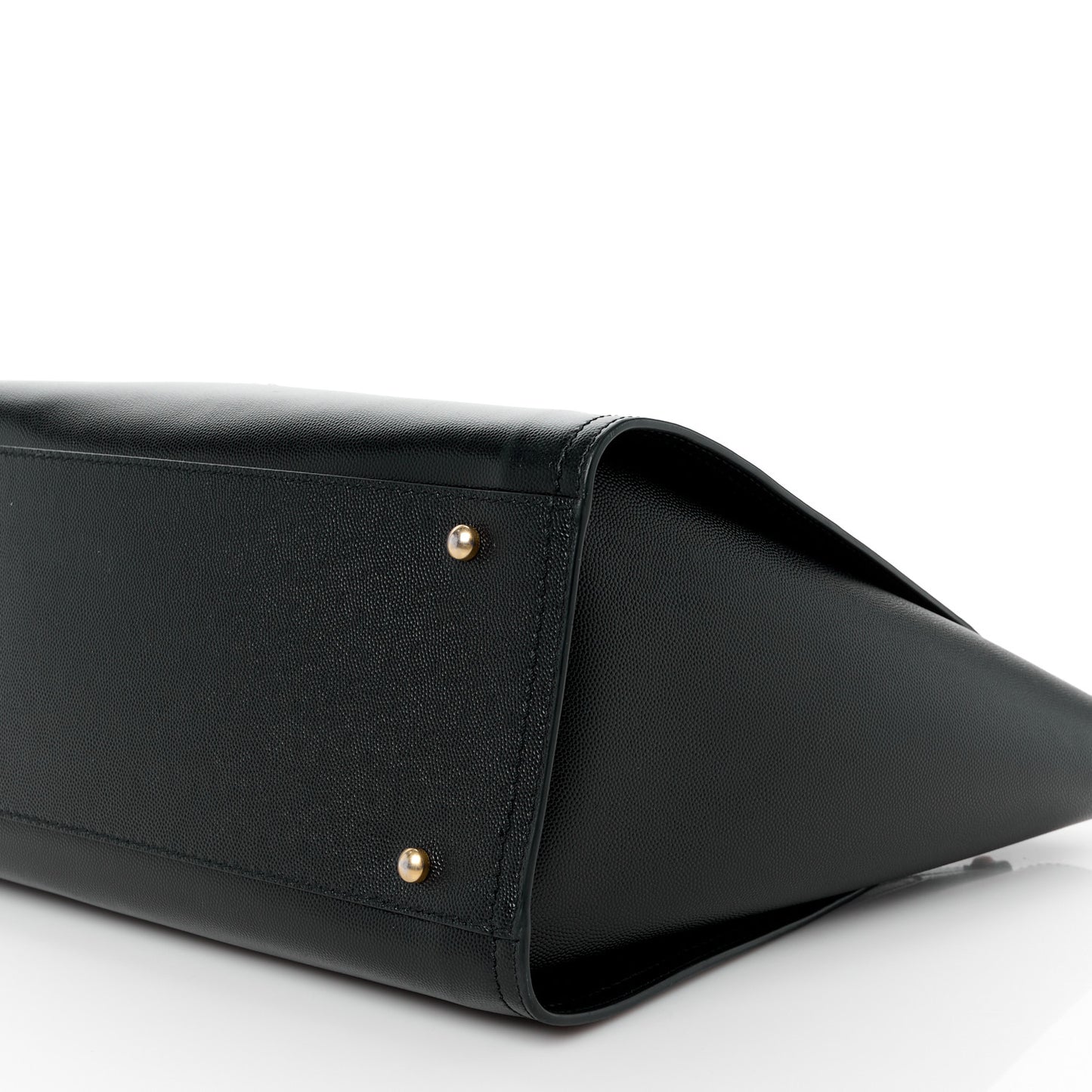 Caviar Small Studded Deauville Tote Black