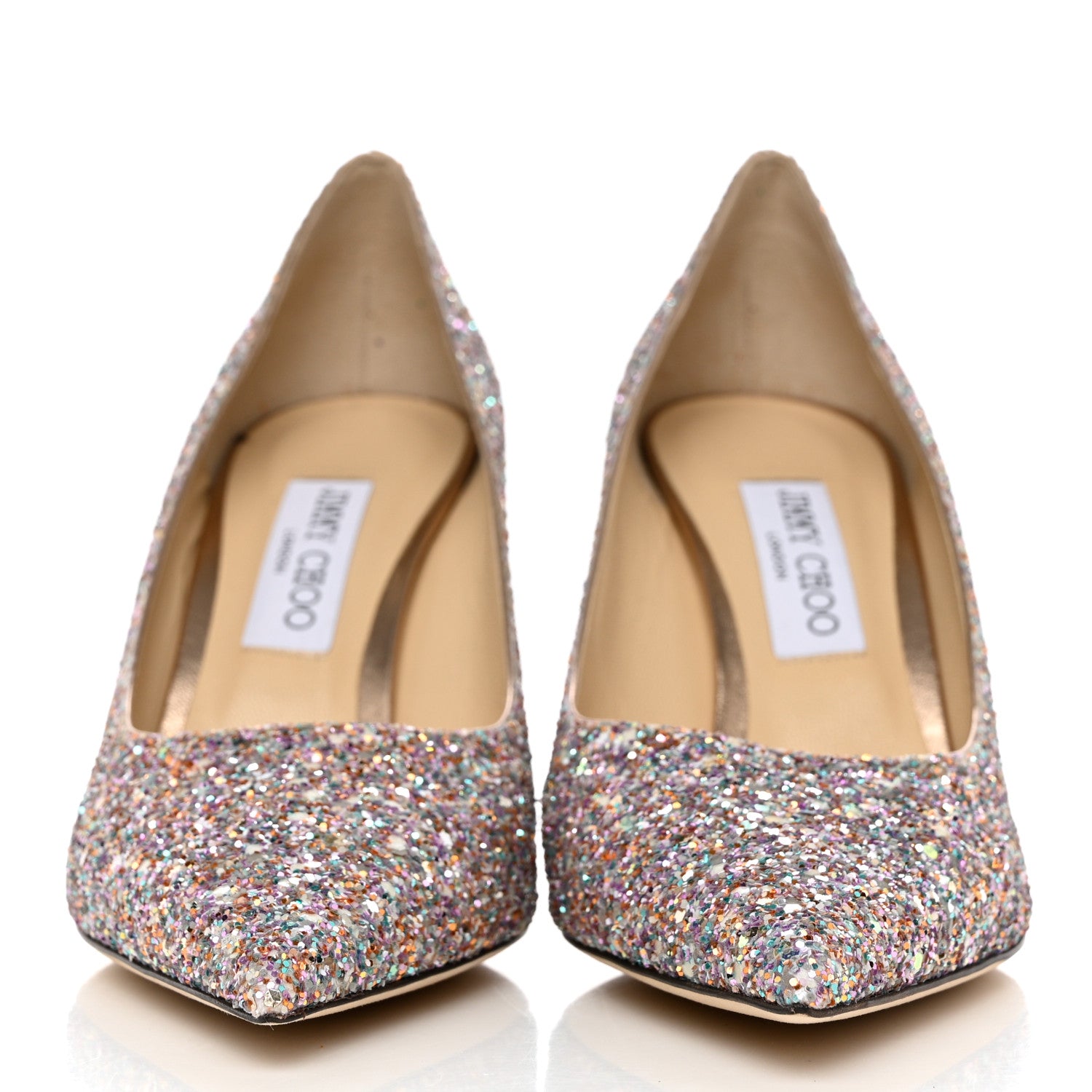 Jimmy Choo Glitter Fabric Love 85 Pumps 41 Mochi 2 of 8
