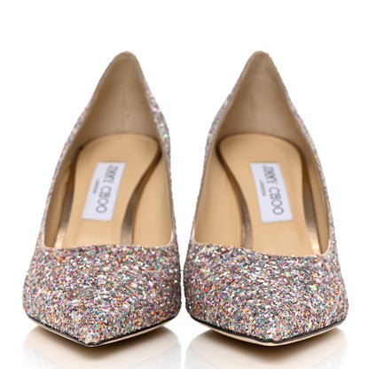 Jimmy Choo Glitter Fabric Love 85 Pumps 41 Mochi 2 of 8