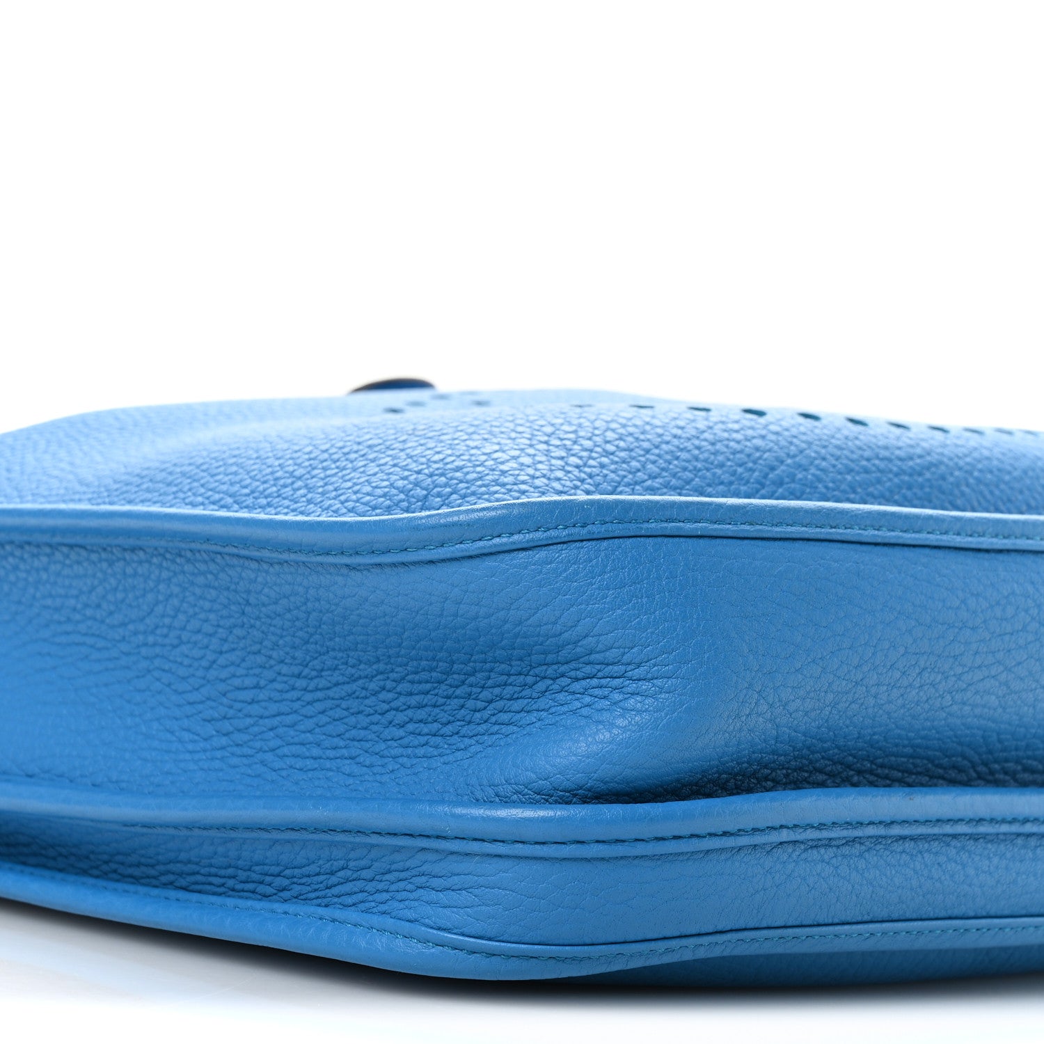 Hermes Taurillon Clemence EVELYNE III PM Bleu Zanzibar 9 of 10