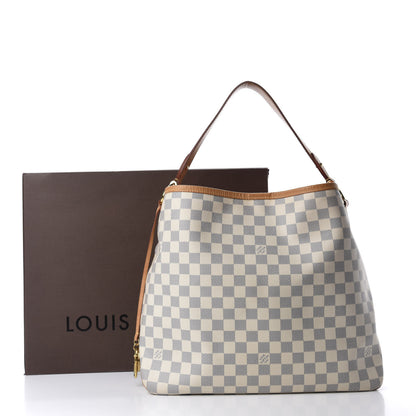 Louis Vuitton Damier Azur Delightful MM Pink 12 of 12