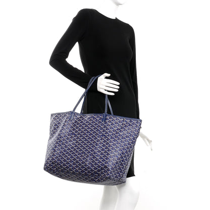 Goyard Goyardine Saint Louis GM Navy 2 of 9