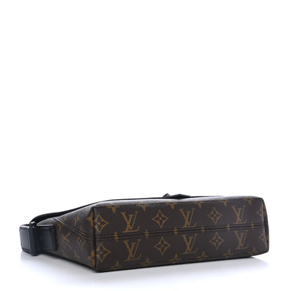 Louis Vuitton Monogram Macassar Magnetic Messenger 3 of 4