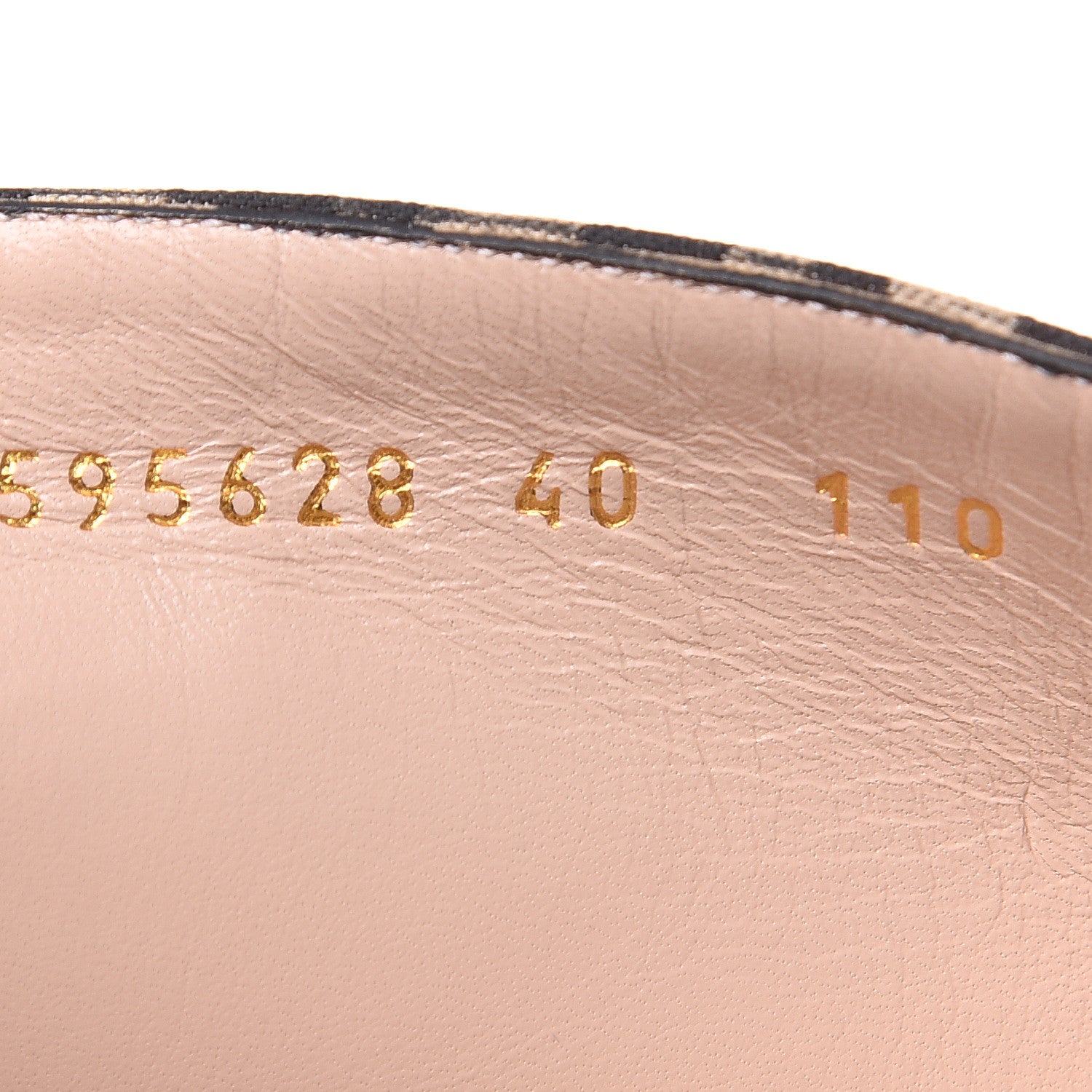 Gucci Fabric G Rhombus Print Platform Boots 40 Beige Cocoa 7 of 8