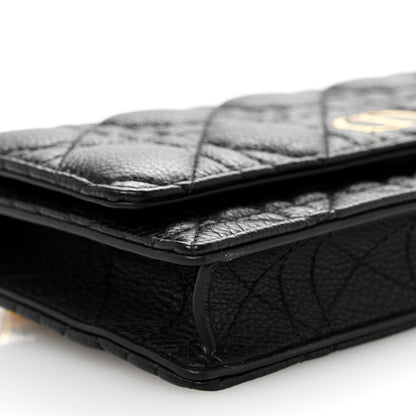 Christian Dior Supple Calfskin Caro Belt Bag Black 8 of 9