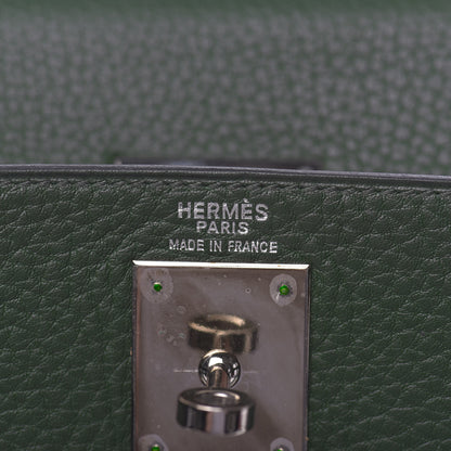 Hermes Togo Kelly Ado Backpack Vert Fonce 7 of 32