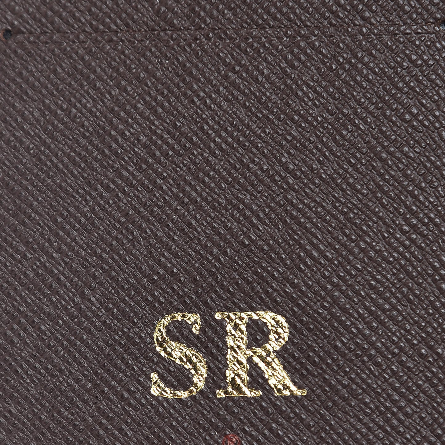 Damier Ebene Checkbook Cover Wallet