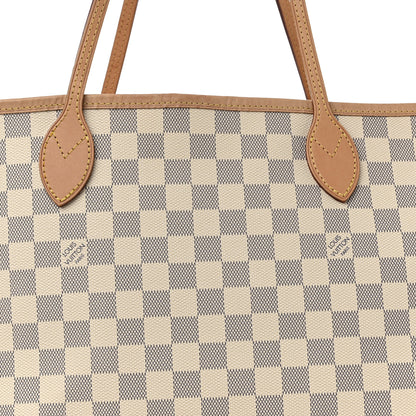 Louis Vuitton Damier Azur Neo Neverfull GM Rose Ballerine 10 of 12