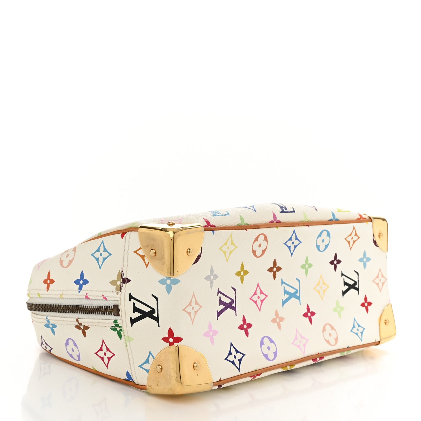 Monogram Multicolor Trouville White