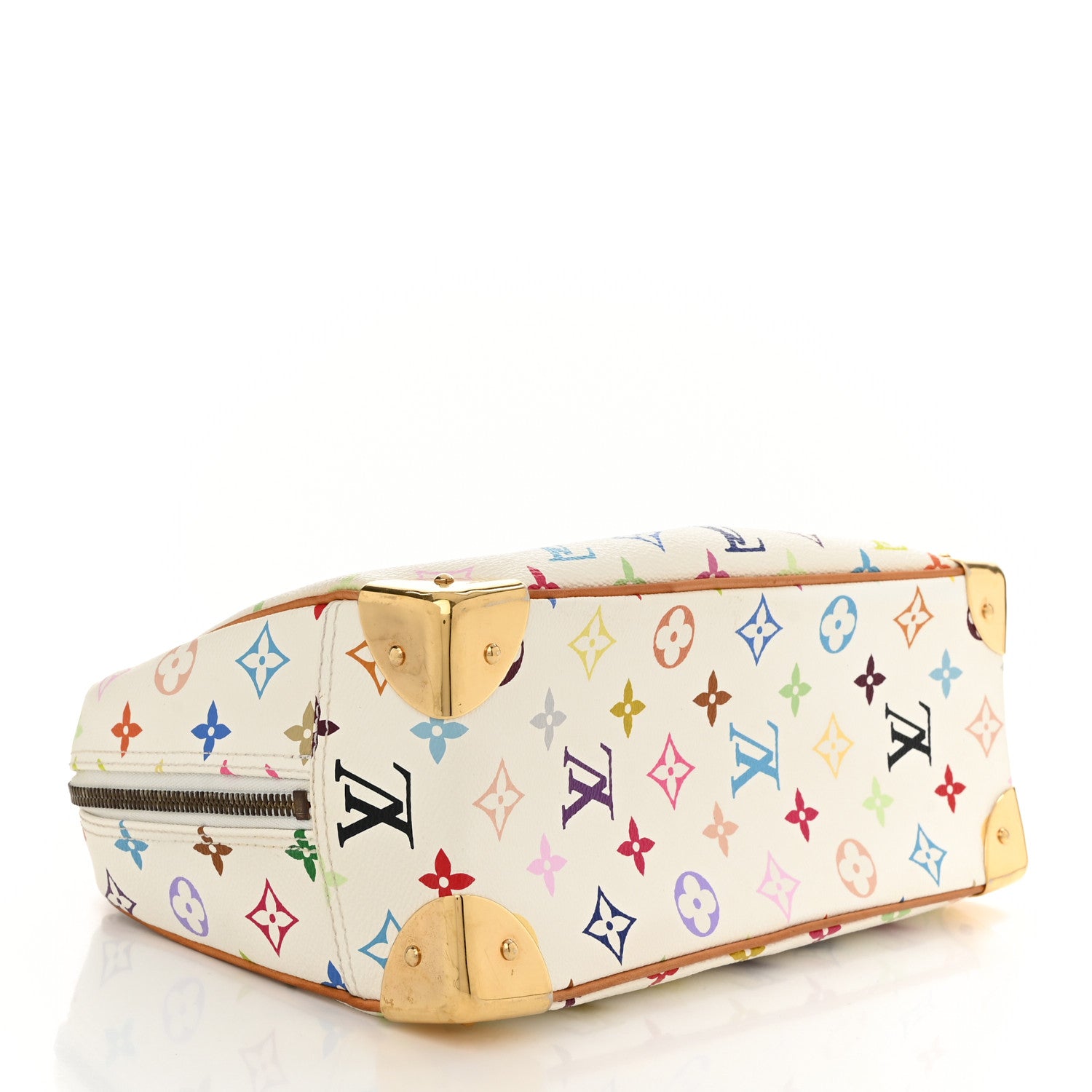 Louis Vuitton Monogram Multicolor Trouville White 4 of 9
