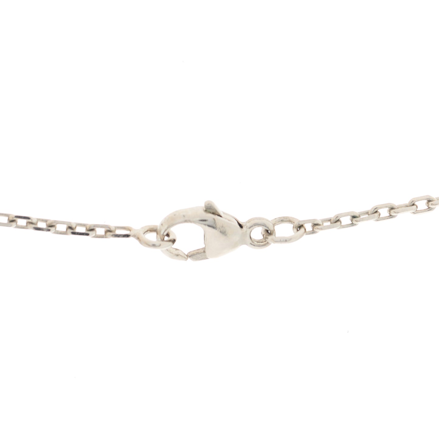 Palladium Mini Pop H Pendant Necklace Rose Dragee