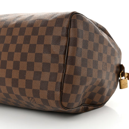Louis Vuitton Damier Ebene Speedy 30 10 of 13