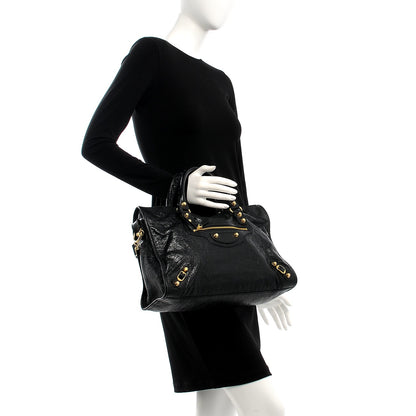 Balenciaga Agneau Giant 12 Gold Hardware City Black 3 of 10