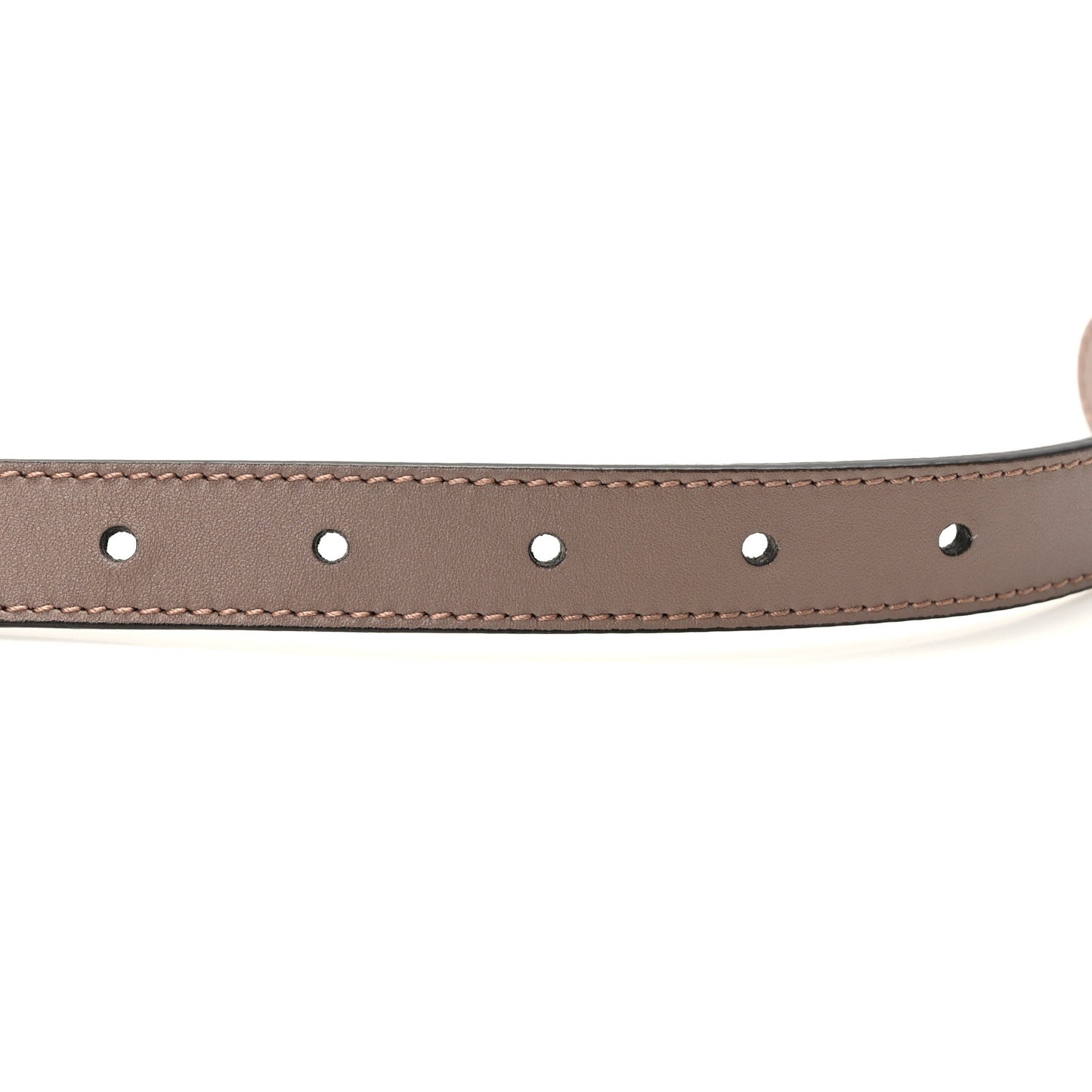 Calfskin Double G 20mm Belt 85 34 Porcelain Rose