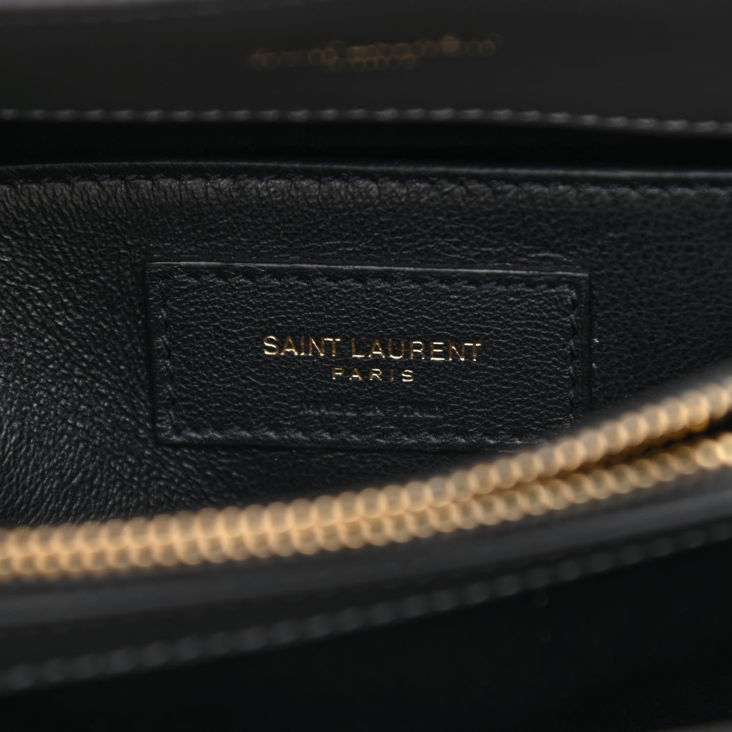 Saint Laurent Calfskin Y Quilted Monogram Small Loulou Chain Satchel Storm 6 of 10