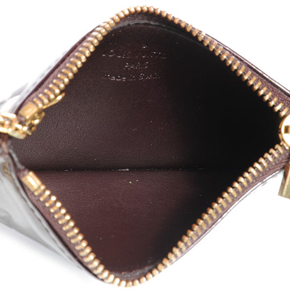 Louis Vuitton Vernis Pochette Key Pouch Amarante 5 of 7