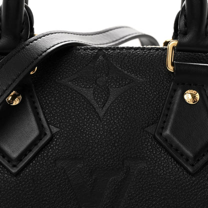 Louis Vuitton Empreinte Monogram Giant Speedy Bandouliere 20 Black 7 of 9