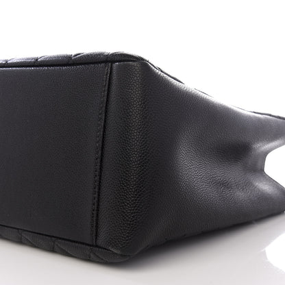 Chanel Caviar Quilted Grand Shopping Tote GST Black 6 of 8