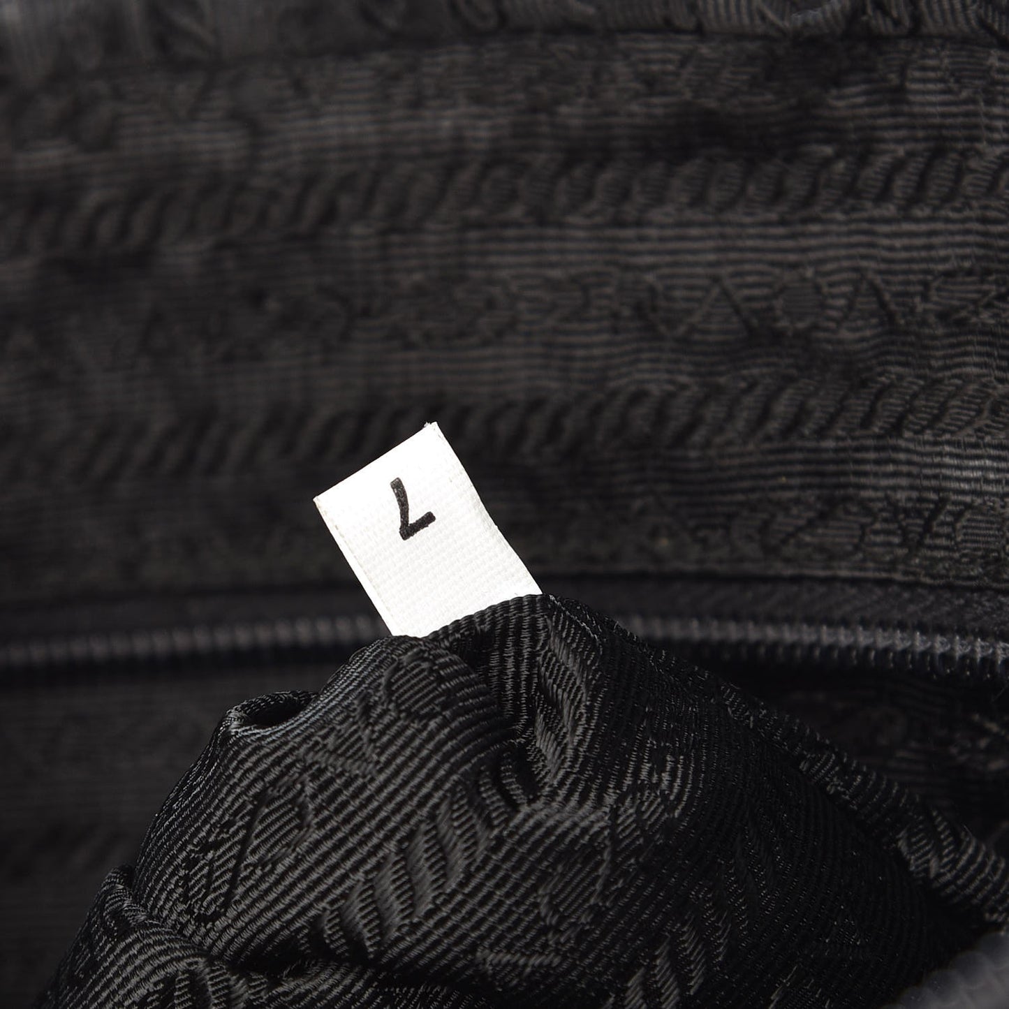 Tessuto Nylon Shoulder Bag Black