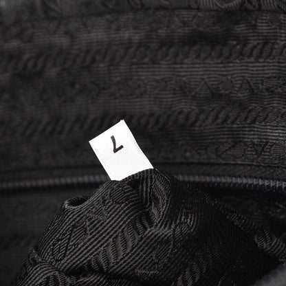 Prada Tessuto Nylon Shoulder Bag Black 7 of 13