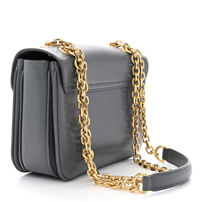 Celine Shiny Calfskin Medium C Bag Grey 3 of 11