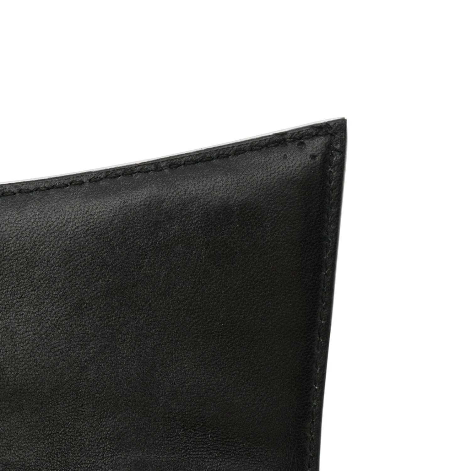 Balenciaga Shiny Calfskin Monochrome Crocodile Embossed Hourglass Top Handle Bag XS Black 13 of 15