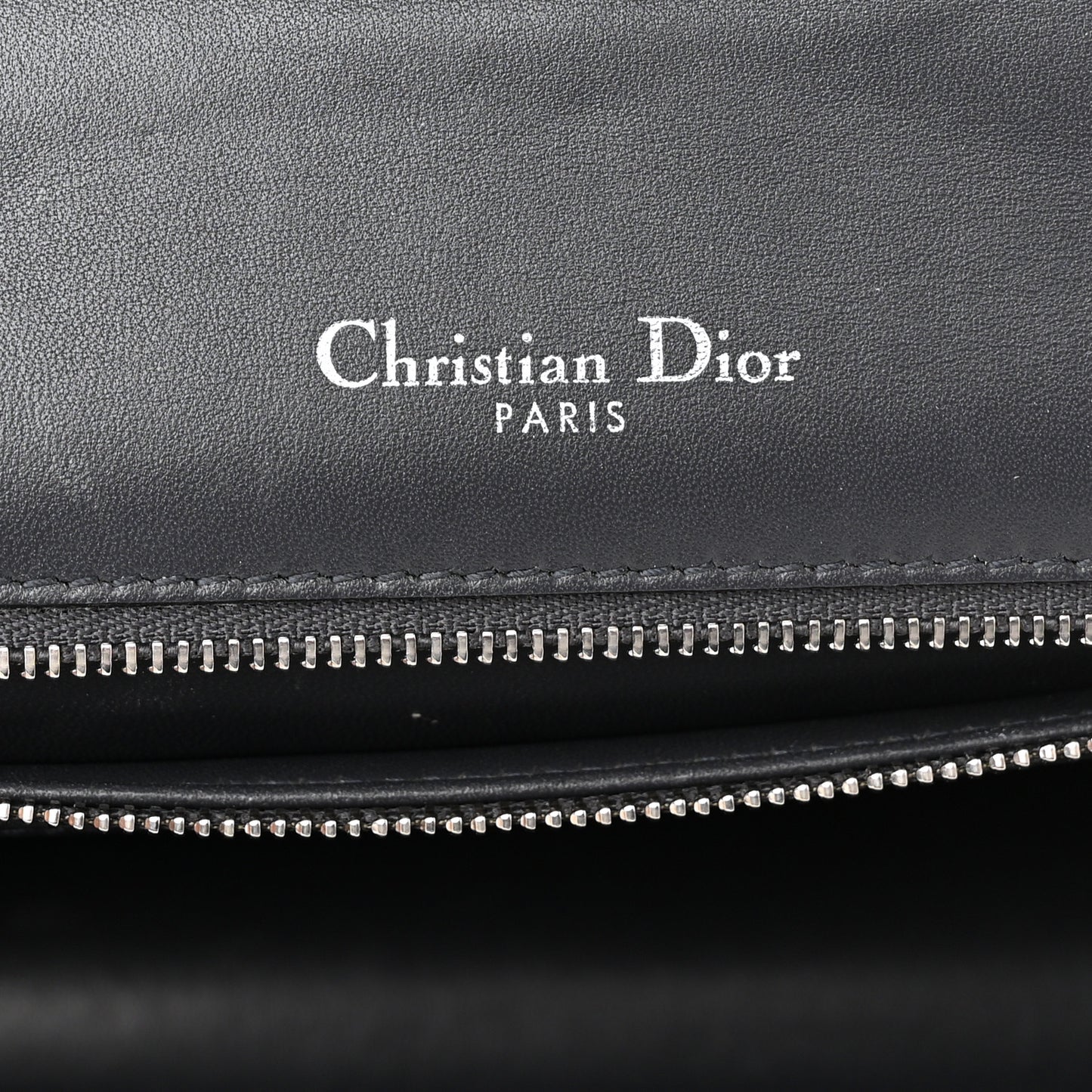 Metallic Patent Micro-Cannage Medium Diorama Flap Bag Graphite