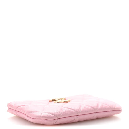 Chanel Caviar Quilted Small Cosmetic Case Pink 4 of 10