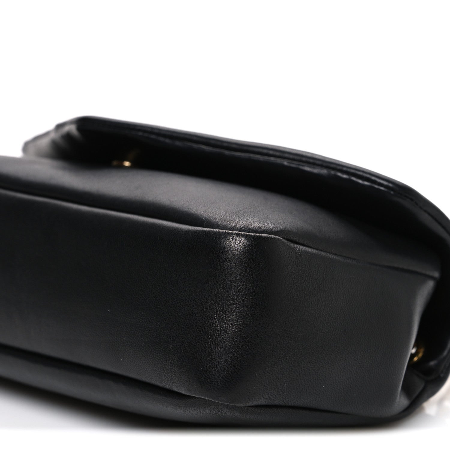 Saint Laurent Plunged Lambskin Calypso Black 10 of 10