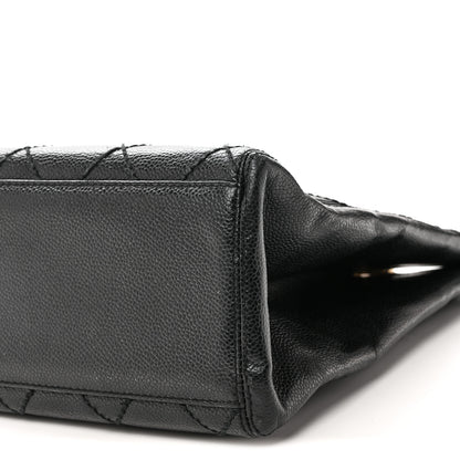 Chanel Caviar Quilted Shopping Tote Black 10 of 10