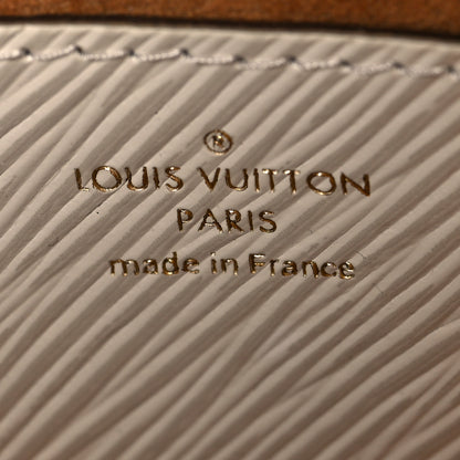 Louis Vuitton Epi Twist Shoulder Bag MM White 6 of 12