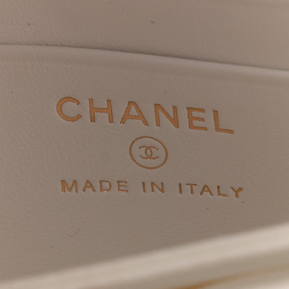 Chanel Quilted Flap With Chain White 6 of 10