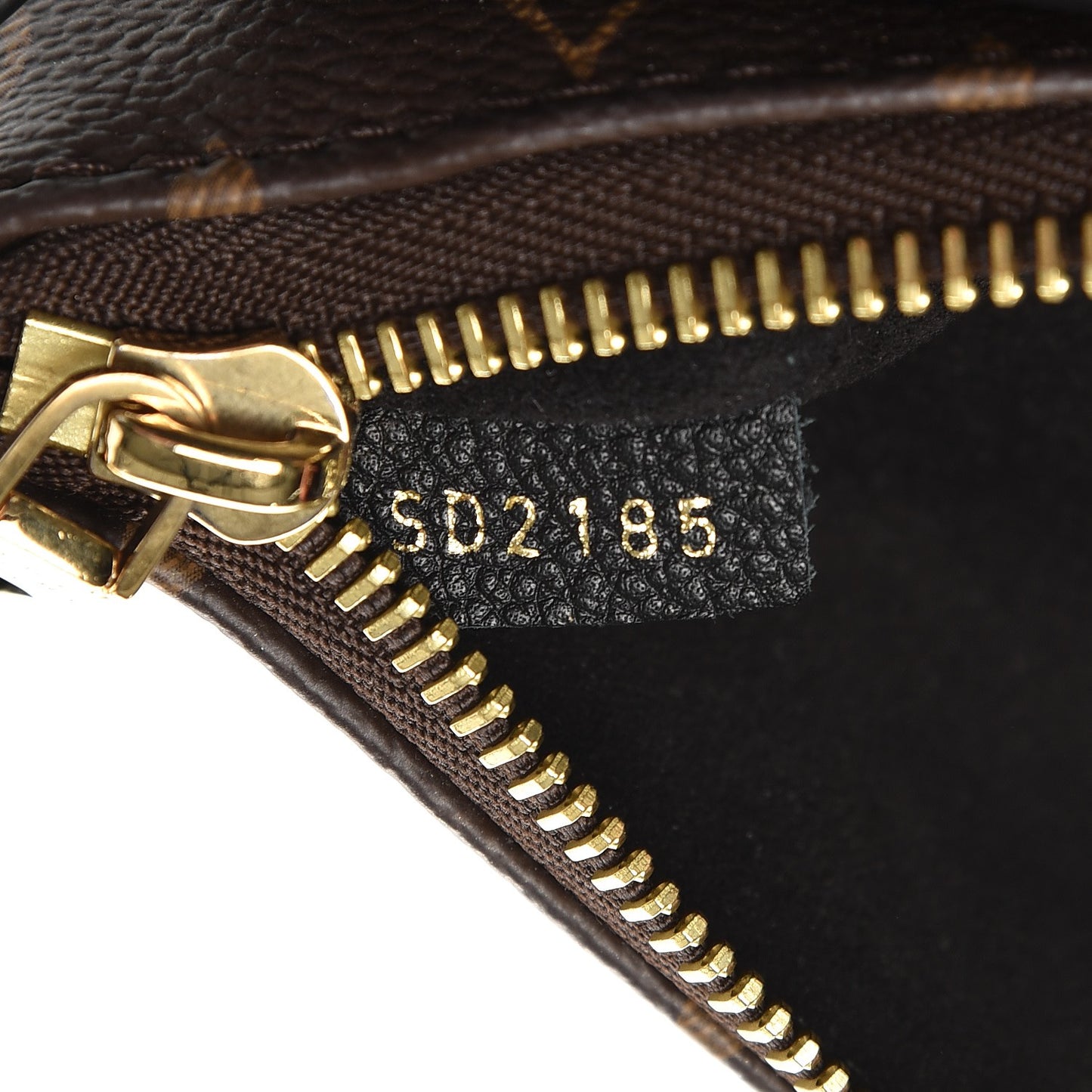 Monogram Twice Pochette Black