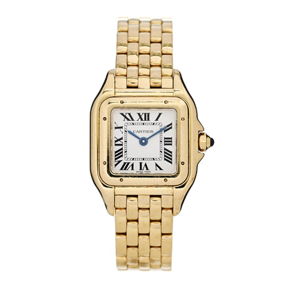 Cartier 18K Yellow Gold 22mm Panthere Quartz Watch 1 of 5