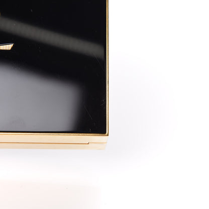 Saint Laurent Plexiglass Minaudiere Tuxedo Box Clutch Black 14 of 14