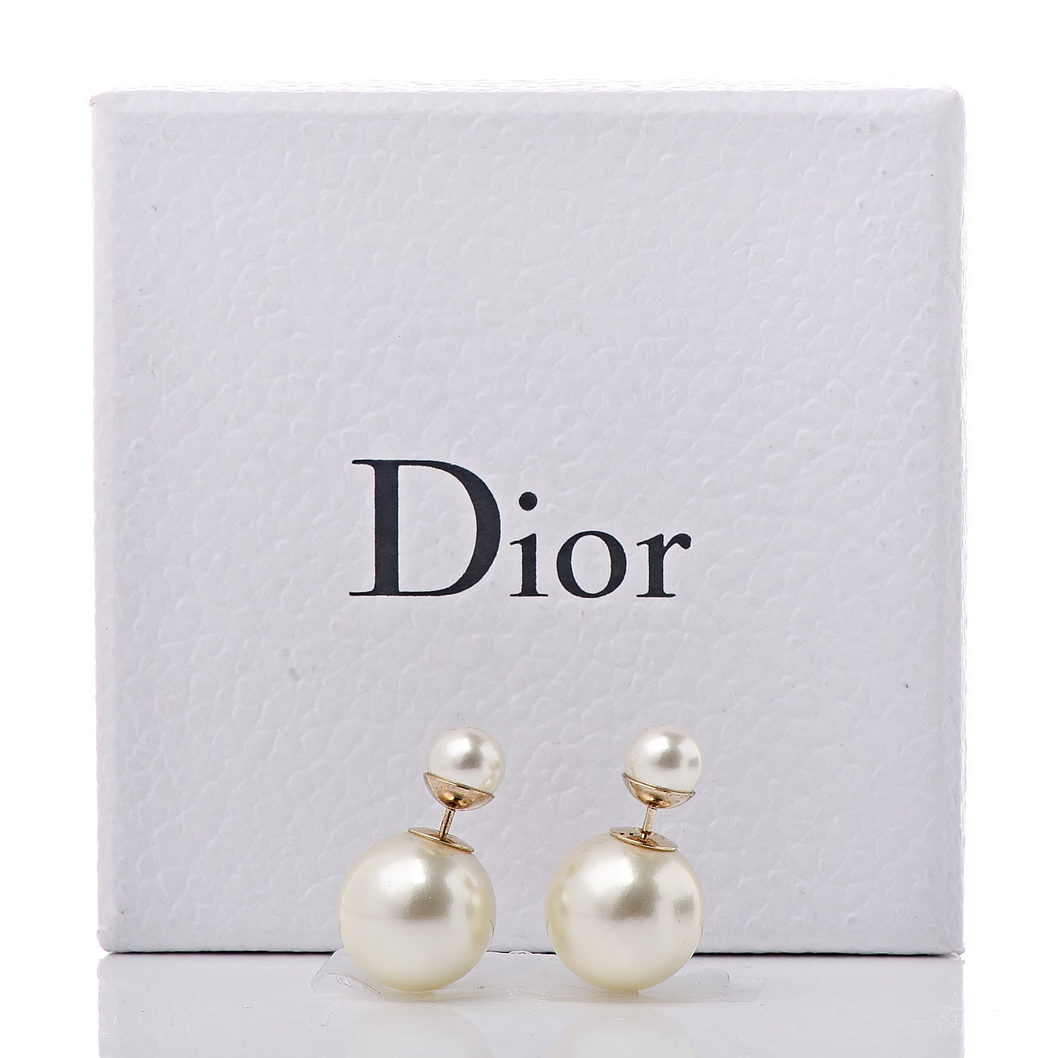 Christian Dior Pearl Mise En Dior Tribal Earrings 5 of 5