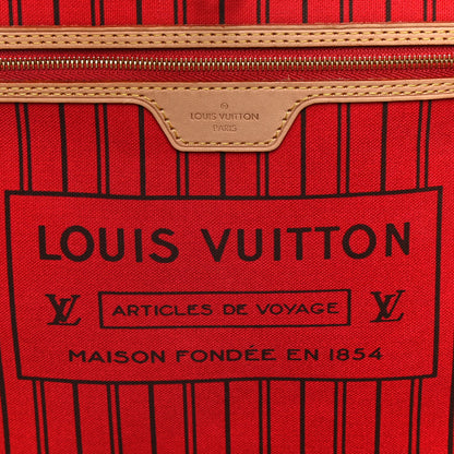 Louis Vuitton Monogram Neo Neverfull MM Cherry 13 of 15