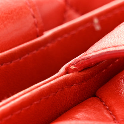 Chanel Lambskin Quilted Chanel 3 Maxi Flap Bag Red 18 of 18