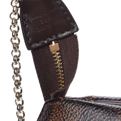 Louis Vuitton Damier Ebene Eva Clutch 10 of 11