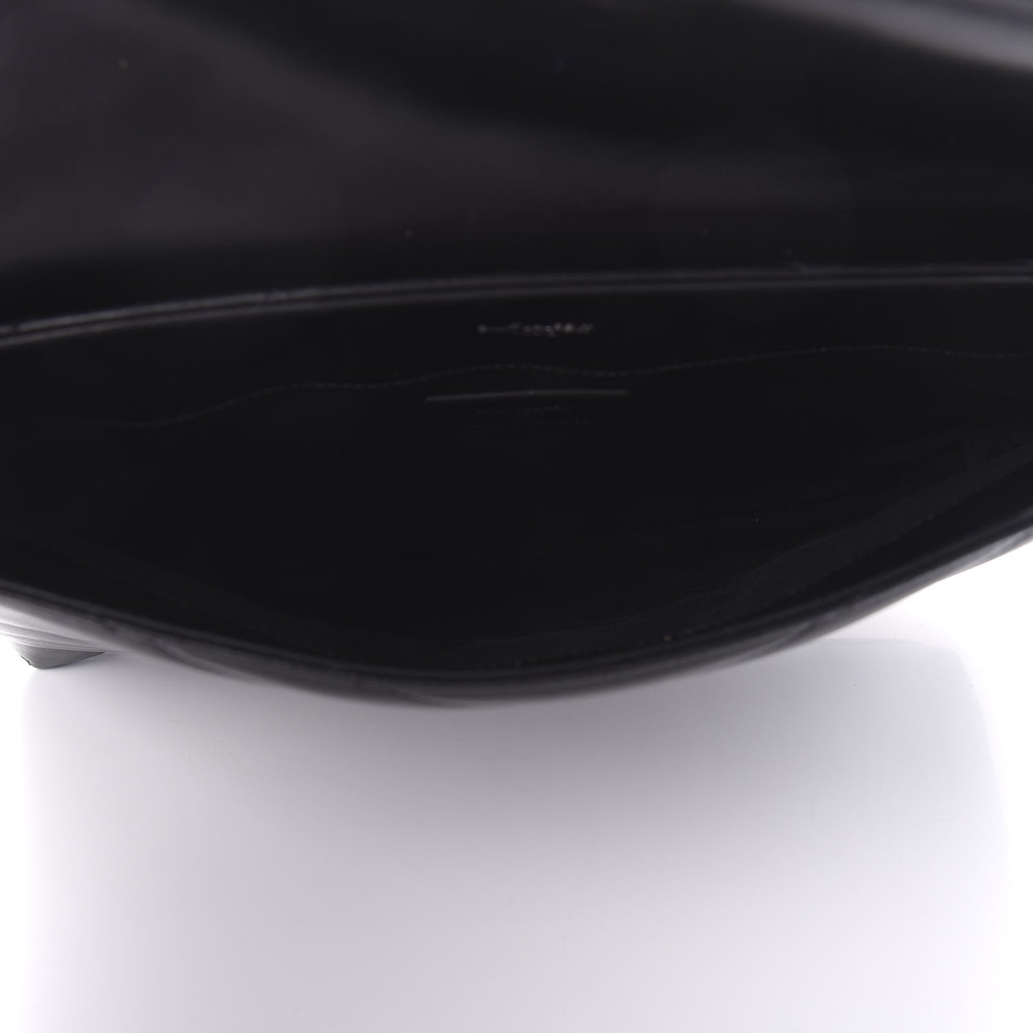 Saint Laurent Calfskin Y Quilted Monogram Loulou Document Holder Black 5 of 9