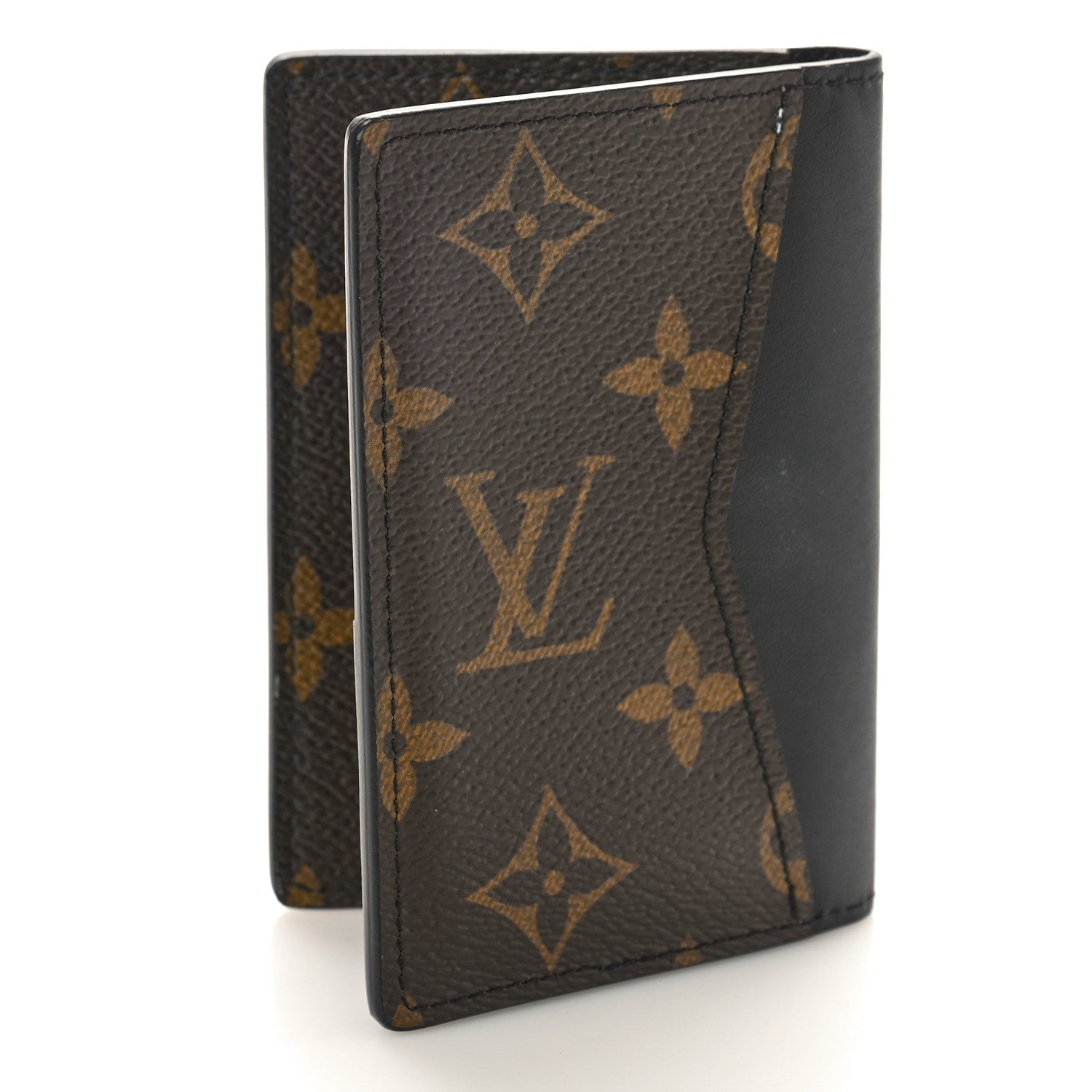 Louis Vuitton Monogram Macassar Pocket Organizer NM 3 of 9