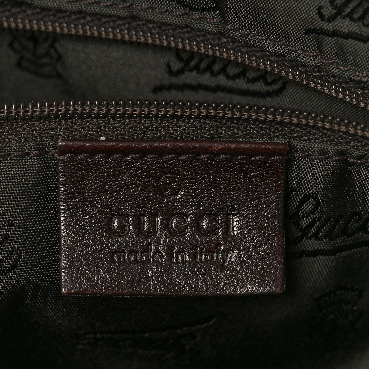 Gucci Crystal Monogram Large Duchessa Boston Dark Brown 6 of 9