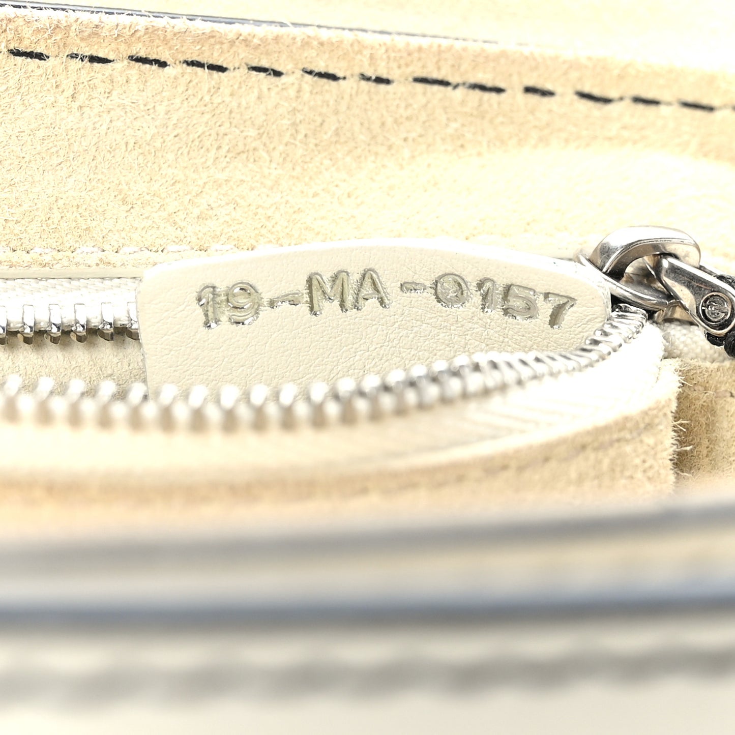 Smooth Calfskin Dio(r)evolution Flap Bag Off White