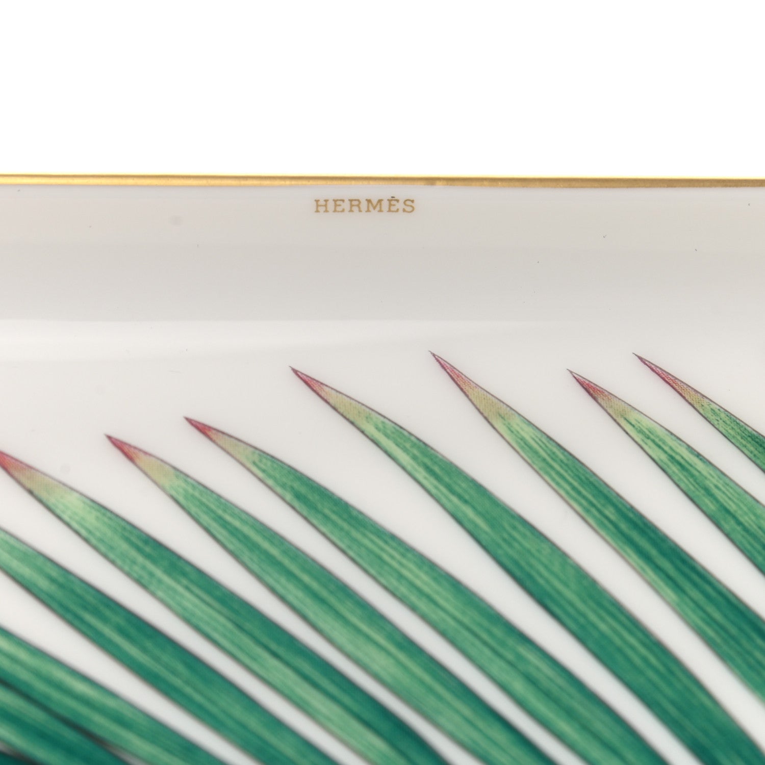 Hermes Porcelain Small Passifolia Tray N°2 5 of 7
